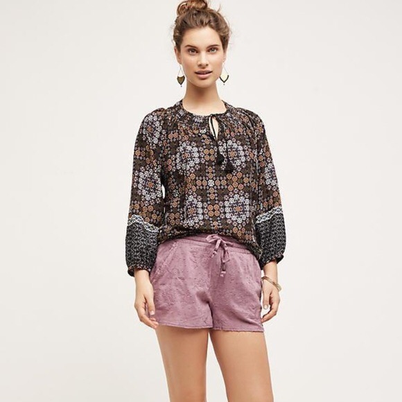 Anthropologie Hei Hei Dobby Beachcomber shorts - Picture 2 of 5